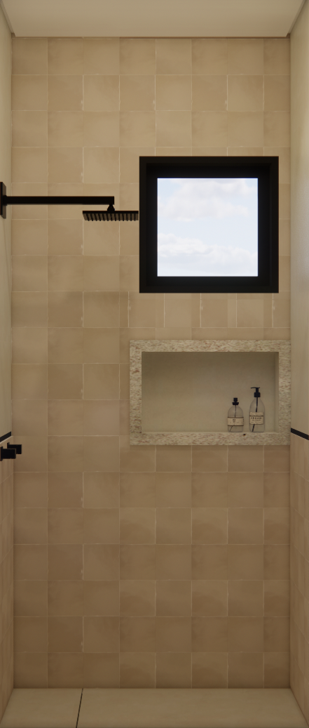 Banheiro externo — detalhe